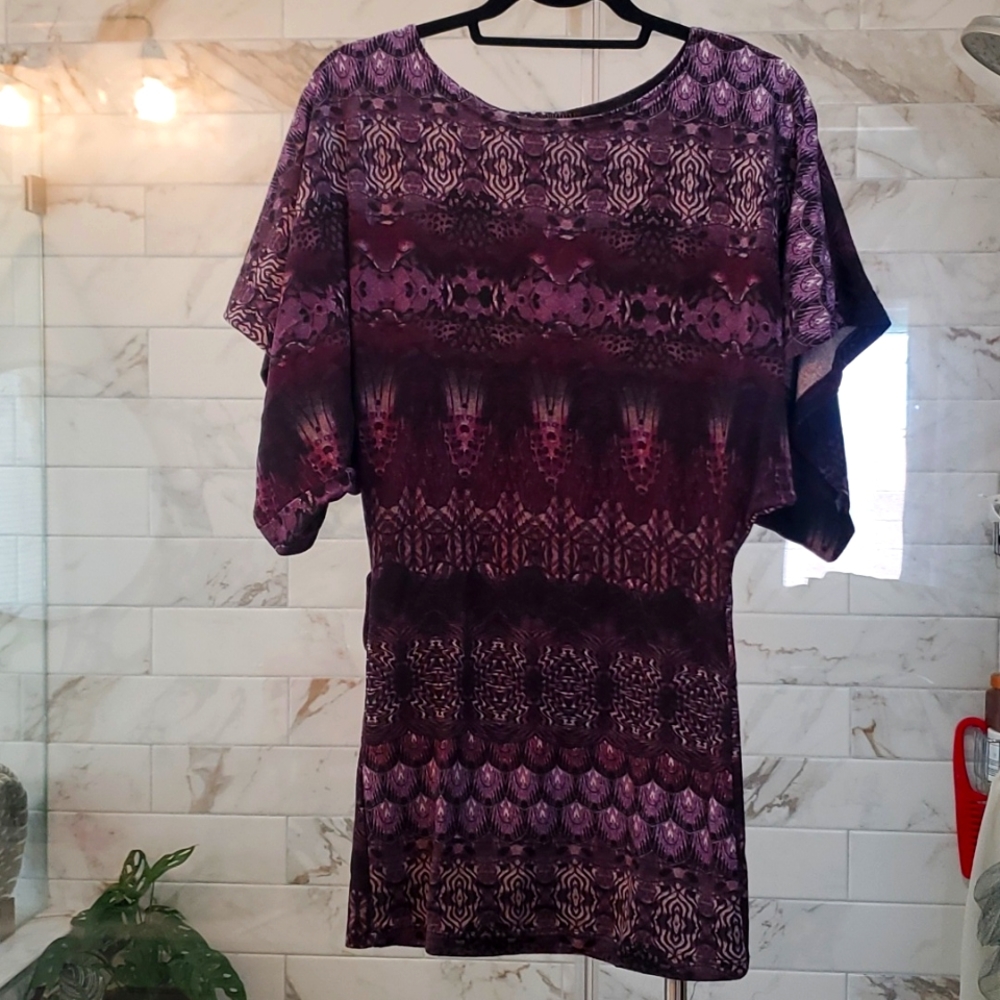 Purple Fitted Tunic